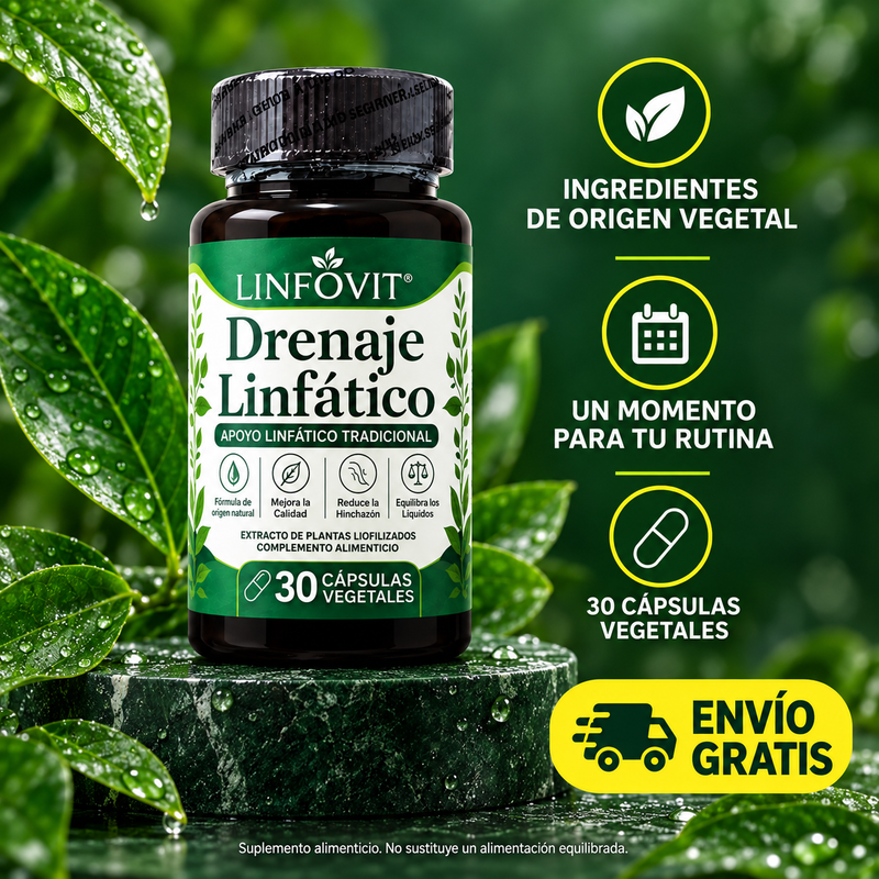 DRENAJE LINFATICO 30 caps